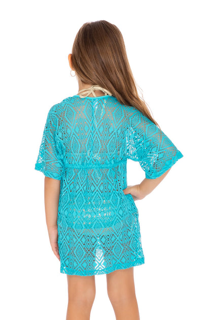 MIAMI NIGHTS - Short Tunic • Aruba Blue