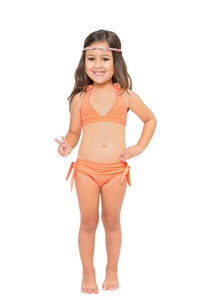 FLORCITAS DE ARENA - Triangle Full Bikini Set • Miami Peach
