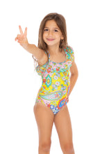SIREN DANCE - One Shoulder Ruffled One Piece • Multicolor