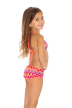 SONG OF THE SEA - Triangle Tops Skirt Bottom Bikini • Multicolor