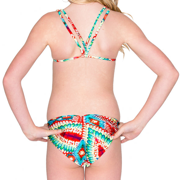 WILD HEART - Criss Cross Back Halter Top Bikini