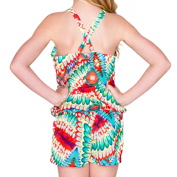 WILD HEART - Cross Back Romper