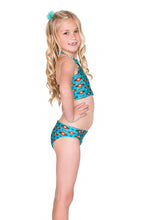WILD HEART - Reversible Tankini Side Tab Bikini • Multicolor
