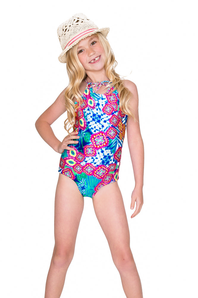 BEAUTIFUL MESS - Reversible Braided One Piece • Multicolor