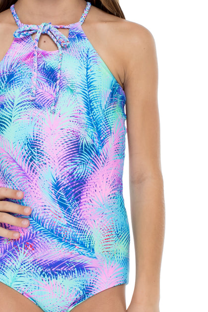 PALMARES - Reversible Braided One Piece • Multicolor