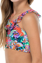 VIVA CUBA - Ruffle Tankini Bikini • Multicolor