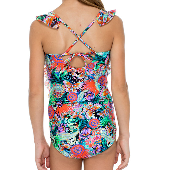 VIVA CUBA - Ruffle One Piece