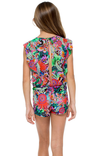 VIVA CUBA - Ruffle Romper • Multicolor
