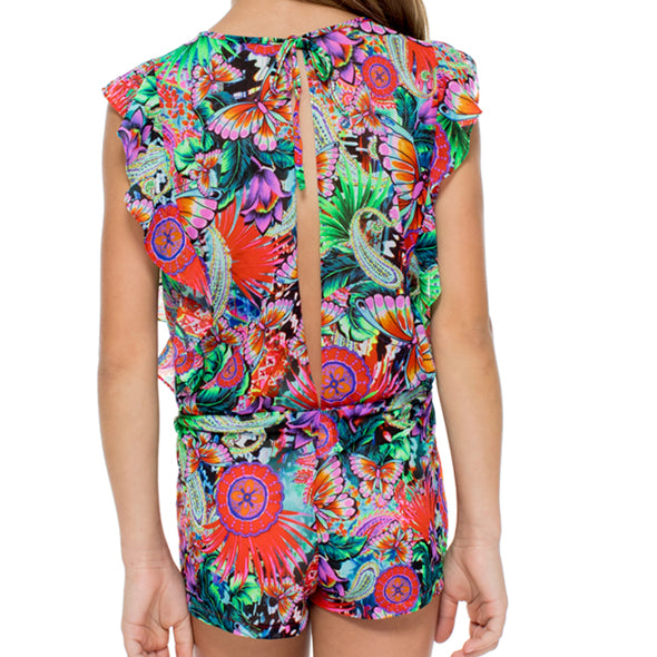 VIVA CUBA - Ruffle Romper