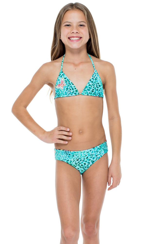 VIVA CUBA Patch Triangle Bikini • Multicolor – Luli Fama