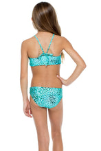 VIVA CUBA - Patch High Neck Bikini • Multicolor