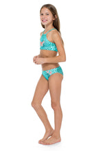 VIVA CUBA - Patch High Neck Bikini • Multicolor