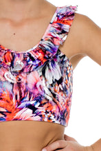 CIENFUEGOS - Ruffle Tankini • Multicolor