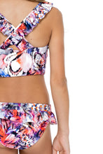CIENFUEGOS - Ruffle Tankini • Multicolor
