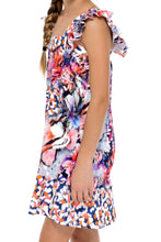 CIENFUEGOS - Ruffle Short Dress • Multicolor