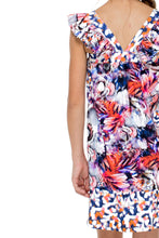 CIENFUEGOS - Ruffle Short Dress • Multicolor