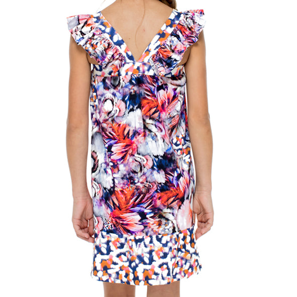 CIENFUEGOS - Ruffle Short Dress
