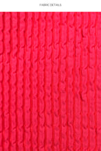 PURA CURIOSIDAD - Triangle Halter Top & Seamless Full Ruched Back Bottom • Guava